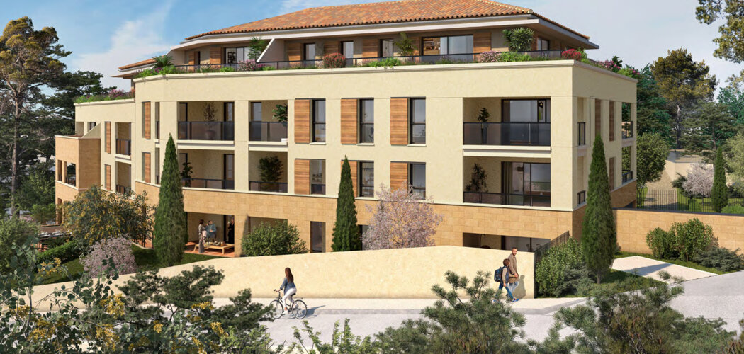 Programme immobilier neuf PARC CARLOTTA - Aix-en-Provence proche de La Torse (13090) - Référence : 16960