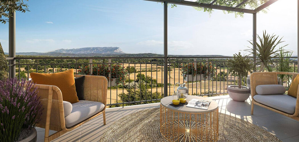 Programme immobilier neuf 16 LEVANT - Aix-en-Provence, résidence intimiste proche du centre historique (13090) - Référence : 17599