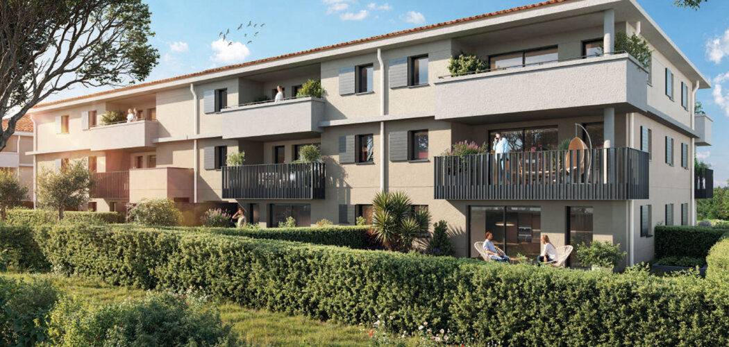 Programme immobilier neuf Les Jardins d’Amaris - Eguilles résidence neuve aux portes du village (13510) - Référence : 17355
