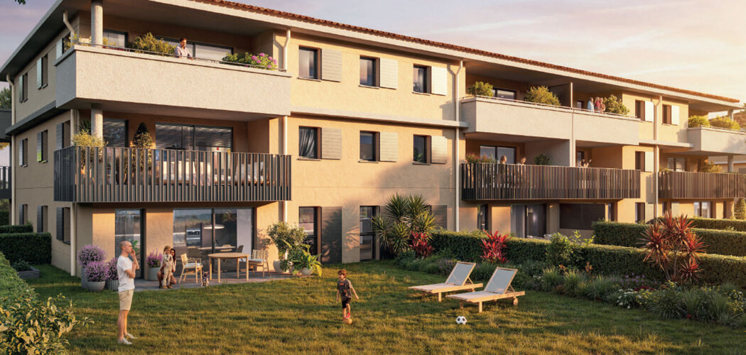 Programme immobilier neuf Les Jardins d’Amaris - Eguilles résidence neuve aux portes du village (13510) - Référence : 17355