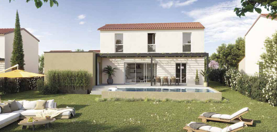 Programme immobilier neuf Domaine Horizon Alpilles - Les Villas - Eyguières proche centre ville (13430) - Référence : 8909
