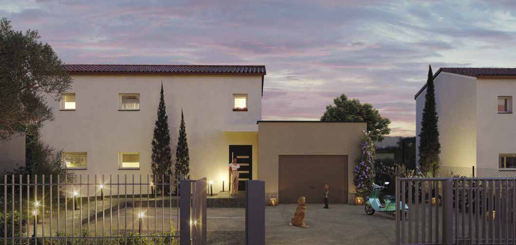 Programme immobilier neuf Domaine Horizon Alpilles - Les Villas - Eyguières proche centre ville (13430) - Référence : 8909