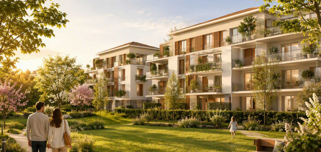 Programme immobilier neuf Les Jardins d’Elia - La Ciotat plage accessible en 10 min en bus (13600) - Référence : 18285