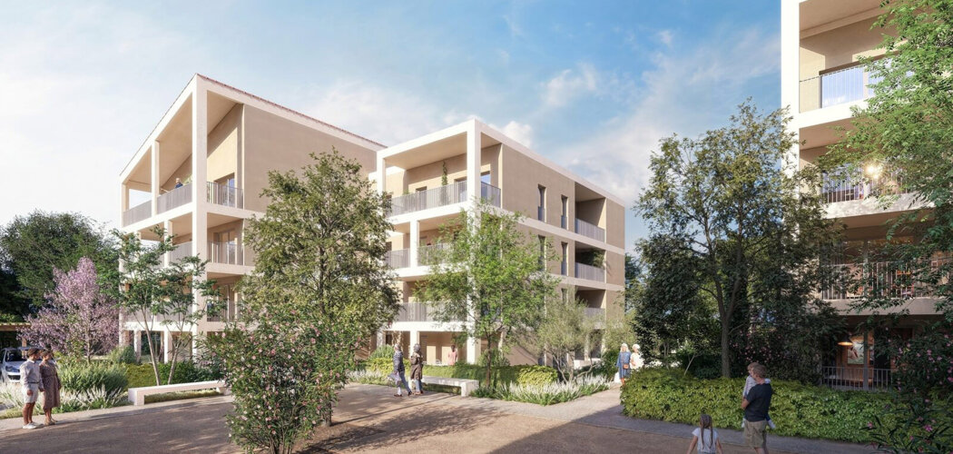 Programme immobilier neuf Terrasses sur Lubéron - La Roque-d’Anthéron proche du massif du Luberon (13640) - Référence : 14399