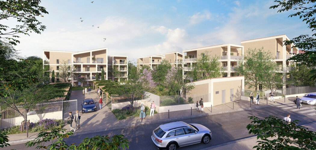 Programme immobilier neuf Terrasses sur Lubéron - La Roque-d’Anthéron proche du massif du Luberon (13640) - Référence : 14399