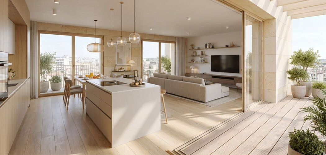 Programme immobilier neuf TRIANA - Marseille 15ème résidence durable et connectée (13015) - Référence : 18212