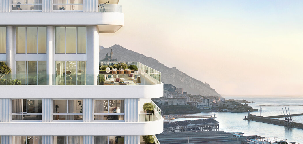 Programme immobilier neuf M99 - Marseille 2 : logements neufs T2–T4 proche du Vieux Port et de la mer (13002) - Référence : 17067