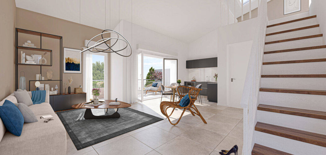 Programme immobilier neuf Le Clos des Acacias - Marseille : logements neufs sécurisés et verdoyants proche des commodités (13013) - Référence : 15367