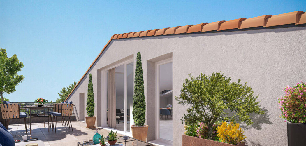 Programme immobilier neuf Le Clos des Acacias - Marseille : logements neufs sécurisés et verdoyants proche des commodités (13013) - Référence : 15367