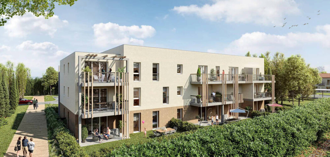 Programme immobilier neuf AMANET - Sénas quartier de l’Auture proche de la gare (13560) - Référence : 11328