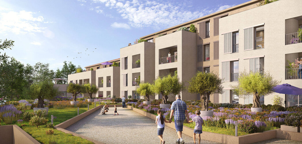 Programme immobilier neuf Le Montana - Trets près du centre ville (13530) - Référence : 18027