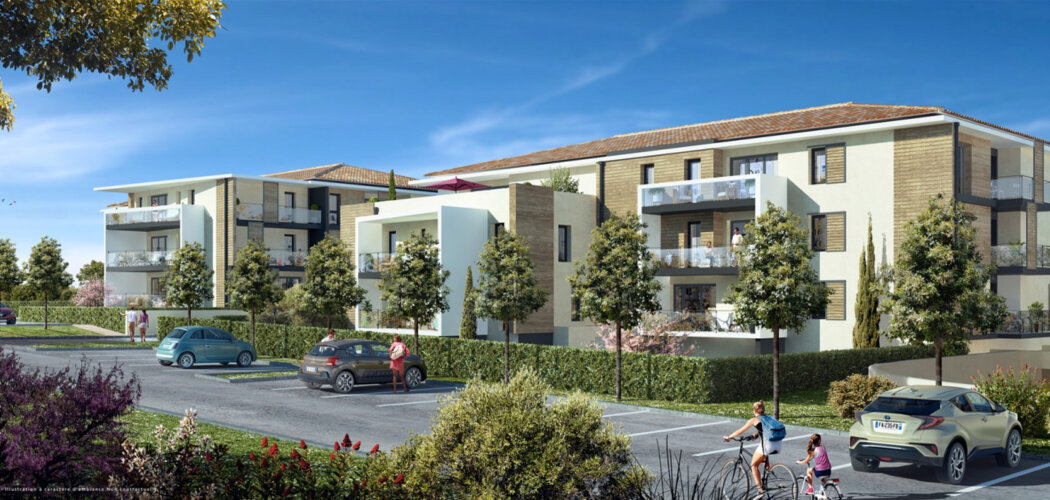Programme immobilier neuf Les Agapanthes - Velaux : Résidence T2–T4 avec cadre naturel et confort optimisé proche des commodités (13880) - Référence : 6136