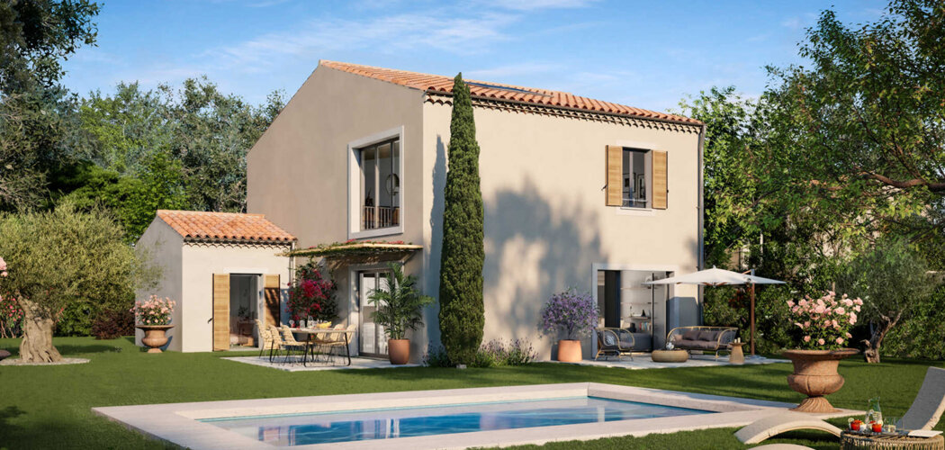 Programme immobilier neuf DOMAINE OLEA - Ventabren ZAC de l’Héritière à 21 min d’Aix-en-Provence (13122) - Référence : 18619