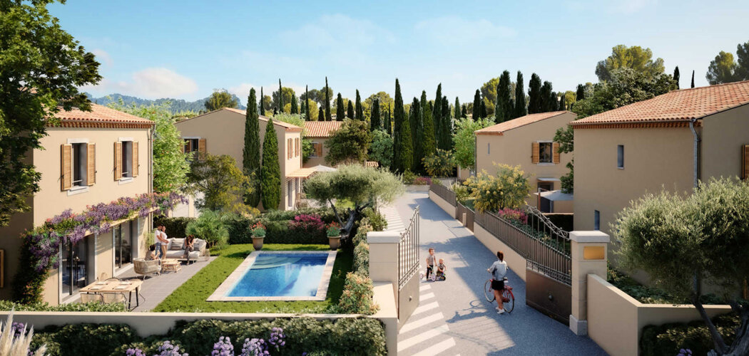 Programme immobilier neuf DOMAINE OLEA - Ventabren ZAC de l’Héritière à 21 min d’Aix-en-Provence (13122) - Référence : 18619