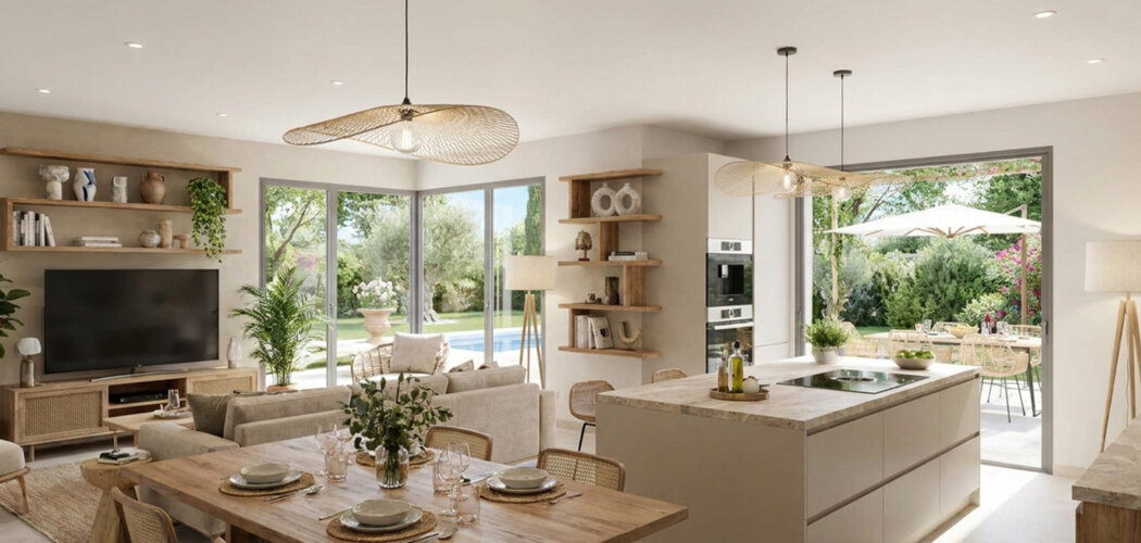 Programme immobilier neuf DOMAINE OLEA - Ventabren ZAC de l’Héritière à 21 min d’Aix-en-Provence (13122) - Référence : 18619