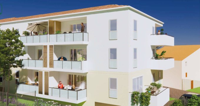 Achat / Vente immobilier neuf Miramas résidence intimiste à la campagne (13140) - Réf. 6859