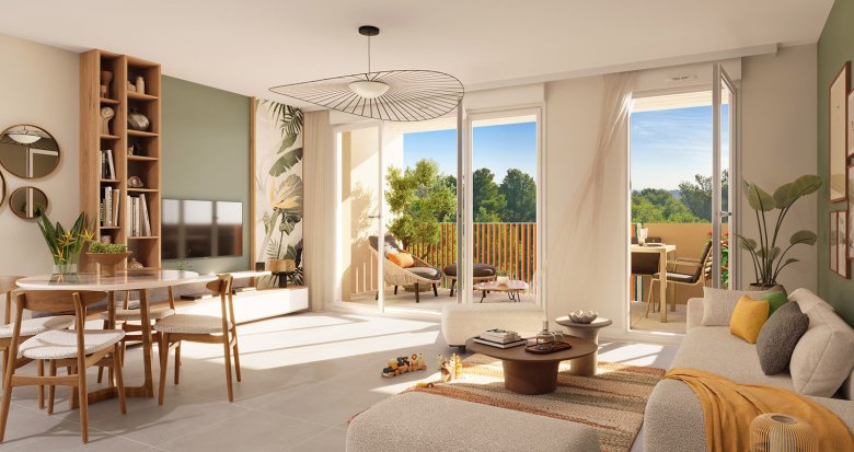Achat / Vente immobilier neuf Istres au coeur d’un espace boisé classé (13800) - Réf. 13263