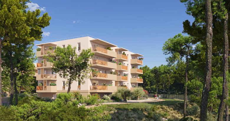 Achat / Vente immobilier neuf Istres au coeur d’un espace boisé classé (13800) - Réf. 13263