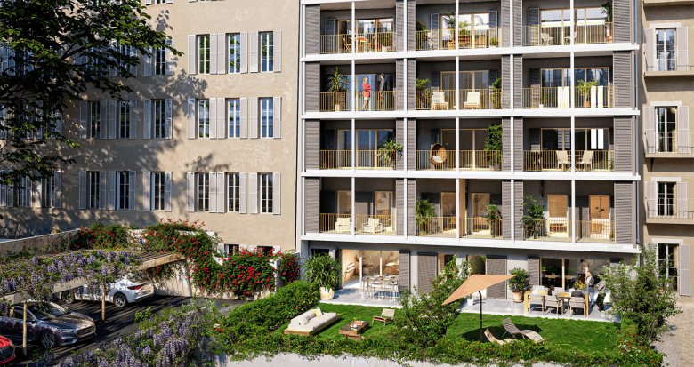 Achat / Vente immobilier neuf Marseille 8ème résidence haut de gamme au coeur de Périer (13008) - Réf. 12948