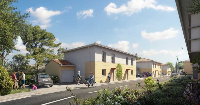 Achat / Vente immobilier neuf Salon-de-Provence quartier arboré à deux pas du centre (13300) - Réf. 12843