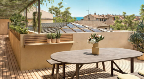 Programme immobilier neuf LES TERRASSES D'AIX - Aix-en-Provence cadre de vie premium proche Cours Mirabeau (13090) - Référence : 16817