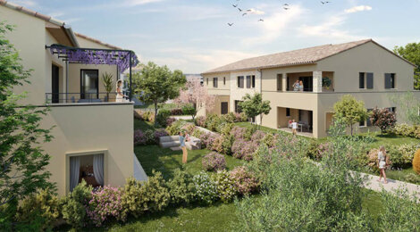 Programme immobilier neuf VILLA PIETRA - Aix-en-Provence cadre de vie premium proche Cours Mirabeau et nature (13090) - Référence : 16818
