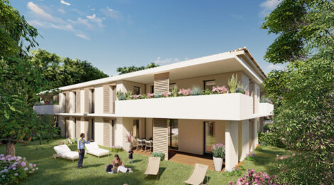 Programme immobilier neuf Campagne Giraud - Aix-en-Provence : logements neufs en bastide rénovée, proximité hôpital et nature (13090) - Référence : 17065