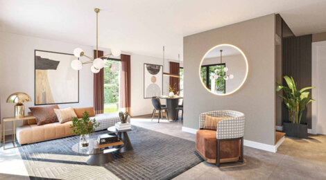 Programme immobilier neuf Les Bastides de Célony -  Aix-en-Provence : logements neufs sécurisés et verdoyants proche des commodités (13090) - Référence : 14411