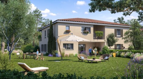 Programme immobilier neuf Les Bastides de Célony -  Aix-en-Provence : logements neufs sécurisés et verdoyants proche des commodités (13090) - Référence : 14411