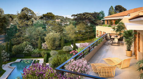 Programme immobilier neuf PARC CARLOTTA - Aix-en-Provence proche de La Torse (13090) - Référence : 16960