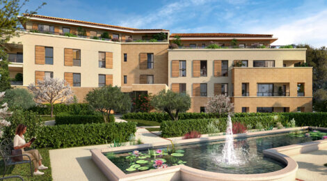 Programme immobilier neuf PARC CARLOTTA - Aix-en-Provence proche de La Torse (13090) - Référence : 16960