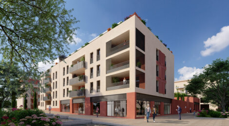 Programme immobilier neuf O COTEAU - Aix-en-Provence quartier de la Duranne proche de l' hypercentre (13090) - Référence : 8890