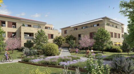 Programme immobilier neuf MOSAIK - Aix-en-Provence : résidence neuve proche cours Mirabeau et espaces verts (13090) - Référence : 15707