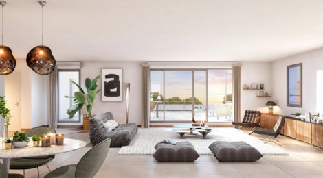 Programme immobilier neuf Domaine Saint Marc - Aix-en-Provence : Résidence T2–T5 avec cadre arboré et confort optimisé proche des commodités (13090) - Référence : 16922