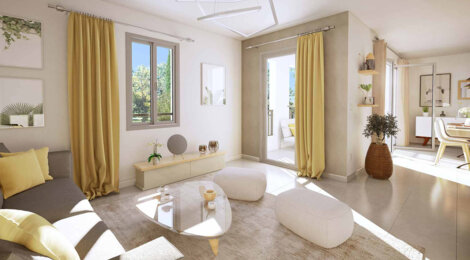 Programme immobilier neuf Harmonie - Aix-en-Provence : Résidence T2–T5 avec espaces optimisés et confort moderne proche des commodités (13090) - Référence : 14187
