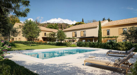 Programme immobilier neuf LE CLOS SAINT ALBERT - Aix-en-Provence : Résidence T3–T4 avec cadre provençal et confort optimisé proche des espaces verts (13090) - Référence : 14256