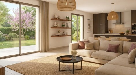 Programme immobilier neuf PARK MONTAURI - VILLA - Bouc-Bel-Air villa neuve proches commodités (13320) - Référence : 13409