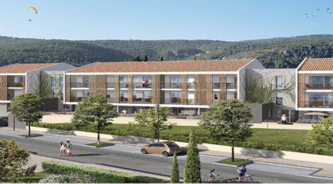 Programme immobilier neuf LE JAS DES PINS - Cuges-Les-Pins : Résidence T2–T5 avec espaces extérieurs et luminosité optimale proche des activités (13780) - Référence : 3821