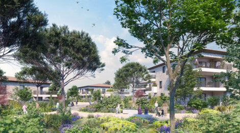Programme immobilier neuf L'Écrin Azur - Éguilles  proche centre (13510) - Référence : 14407