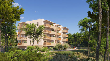 Programme immobilier neuf COEUR PINEDE - Istres au milieu  d’un espace boisé classé (13800) - Référence : 16761