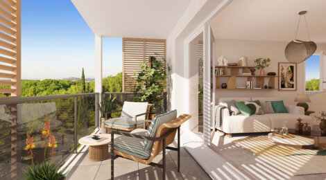 Programme immobilier neuf PATIO MOSAIK - Istres cadre résidentiel proche des plages (13800) - Référence : 16760