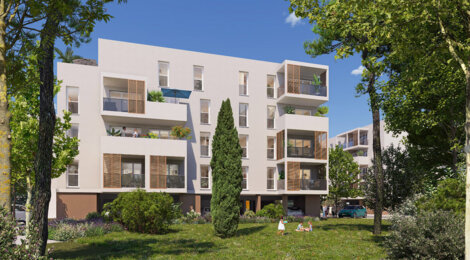 Programme immobilier neuf PATIO MOSAIK - Istres cadre résidentiel proche des plages (13800) - Référence : 16760