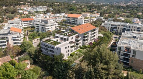 Programme immobilier neuf LE JARDIN D'AUGUSTA - La Ciotat : logements neufs sécurisés et verdoyants proche des commodités (13600) - Référence : 14432