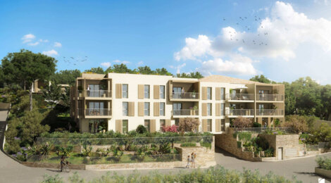 Programme immobilier neuf Elaïs - La Ciotat : Résidence studio–T4 avec cadre méditerranéen et confort optimisé proche des espaces naturels (13600) - Référence : 14240