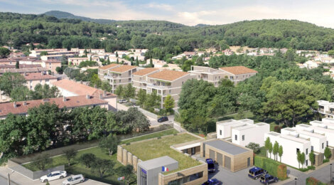 Programme immobilier neuf Terrasses sur Lubéron - La Roque-d’Anthéron proche du massif du Luberon (13640) - Référence : 14399