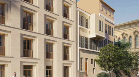 Programme immobilier neuf ELEGANCE LONGCHAMP - Marseille 04 quartier Longchamp à 200 m du parc (13004) - Référence : 13709