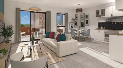 Programme immobilier neuf L'OASIS - Marseille 11 : logements neufs T2–T4 proche des plages et du Vieux Port (13011) - Référence : 8919