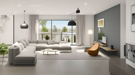 Programme immobilier neuf HARMONIA - Marseille 13 dans un secteur recherché entre Saint-Jérôme et Saint-Mitre (13013) - Référence : 17006