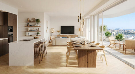 Programme immobilier neuf M99 - Marseille 2 : logements neufs T2–T4 proche du Vieux Port et de la mer (13002) - Référence : 17067