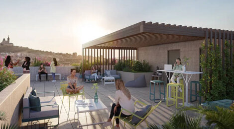 Programme immobilier neuf COURS 36 (VA) - Marseille 6e résidence étudiante à proximité de Castellane (13006) - Référence : 12122